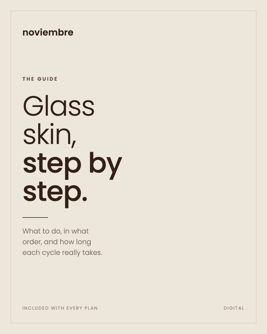 the glass skin guide